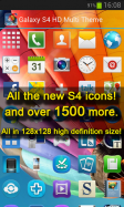 Galaxy S4 Multi Launcher Theme