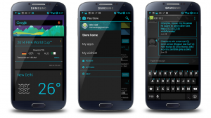 Blue Fire Theme CM11/AOKP