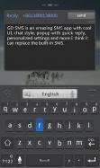 GO SMS Widget
