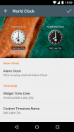 World Clock Widget 2015