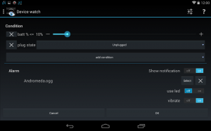 Battery Monitor Widget