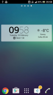 Digital Clock Widget Xperia