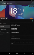 Digital Clock Widget Xperia