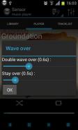 Sensor music player