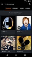 Amazon Music with Prime Music