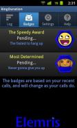 Ring Duration call timer