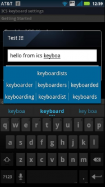 Ice Cream Sandwich keyboard free