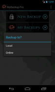 My Backup Root