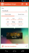 Countdown Widget