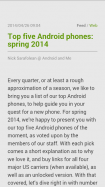 FeedMe (RSS Reader)
