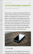 FeedMe (RSS Reader)