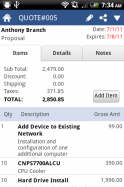 MobileBiz Pro - invoice app