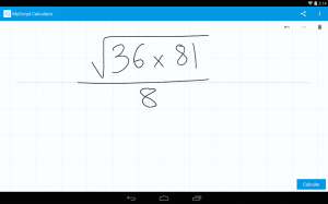 MyScript Calculator