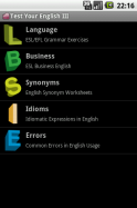 Test Your English III.