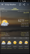 Weather & Clock Widget Android