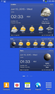 Weather & Clock Widget Android