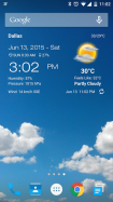 Weather & Clock Widget Android