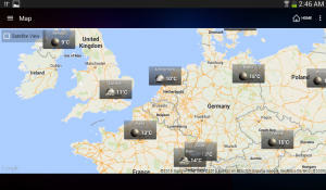 Weather & Clock Widget Android