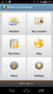 Weather & Clock Widget Ad Free