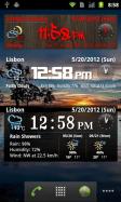 World Weather Clock Widget