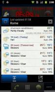 World Weather Clock Widget