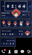 Style widget (weather/time)