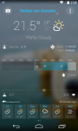 Bright Weather Forecast Radar