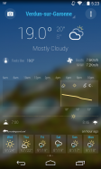 Bright Weather Forecast Radar