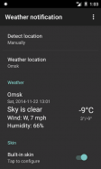 Weather notification