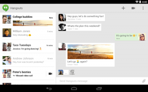 Hangouts