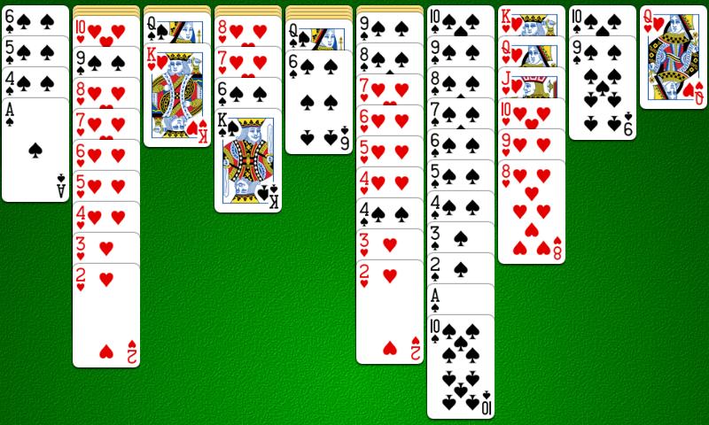 بازی Spider solitaire - دانلود