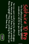 Solitaire 3D Pro