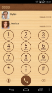 ExDialer OS 7.1 Wood Theme