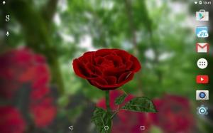 3D Rose Live Wallpaper Free