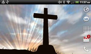 3D Cross Free Live Wallpaper