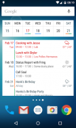 Event Flow Calendar Widget