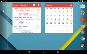 Event Flow Calendar Widget