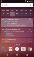 Event Flow Calendar Widget