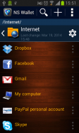 NS Wallet Password Manager App
