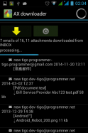 Download email attachment