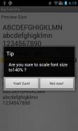 Big Font Pro(change font size)
