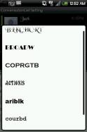 Handcent Font Pack5