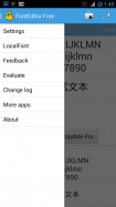 FontEditor-Change Font Size