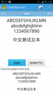 FontEditor-Change Font Size