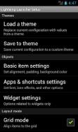 Lightning Launcher Setup