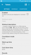 HIIT - interval training timer