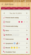 Period Calendar / Tracker
