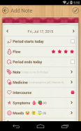 Period Calendar / Tracker