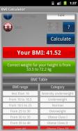 BMI Calculator - Weight Loss