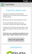 Ideal Weight (BMI)
